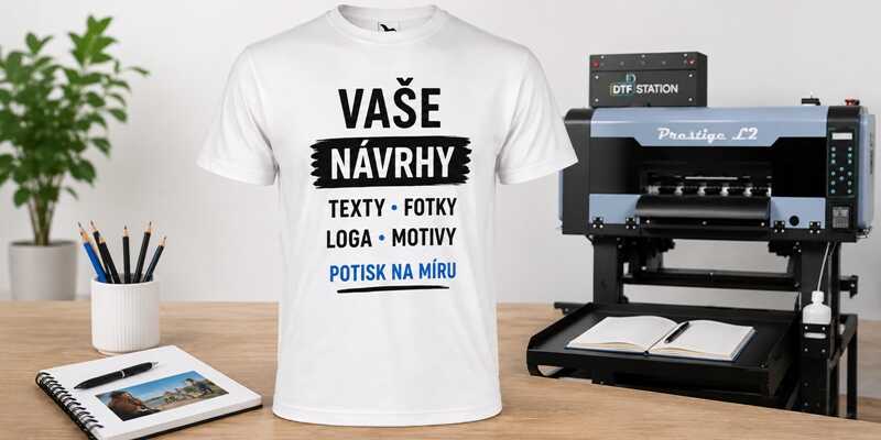 Dobrý triko trička s vlastním motivem
